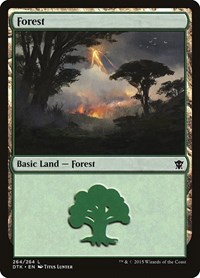 Forest (264), Dragons of Tarkir