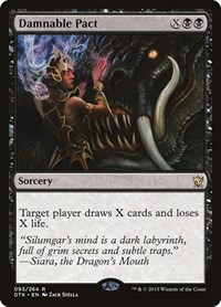 Damnable Pact, Dragons of Tarkir