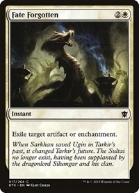Fate Forgotten, Dragons of Tarkir