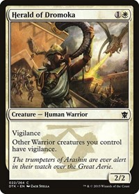 Herald of Dromoka, Dragons of Tarkir
