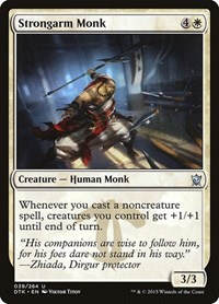 Strongarm Monk, Dragons of Tarkir