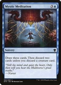 Mystic Meditation, Dragons of Tarkir