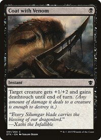 Coat with Venom, Dragons of Tarkir