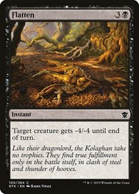 Flatten, Dragons of Tarkir