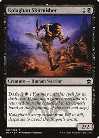 Kolaghan Skirmisher, Dragons of Tarkir