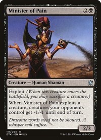 Minister of Pain, Dragons of Tarkir