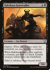 Rakshasa Gravecaller, Dragons of Tarkir