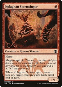 Kolaghan Stormsinger, Dragons of Tarkir