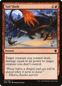 Tail Slash, Dragons of Tarkir