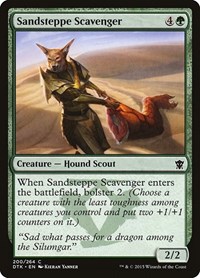 Sandsteppe Scavenger, Dragons of Tarkir