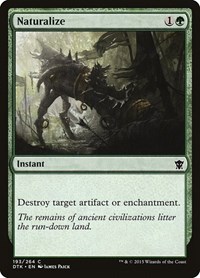 Naturalize, Dragons of Tarkir