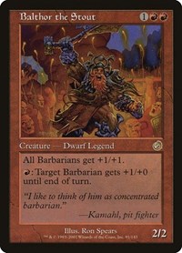 Balthor the Stout, Torment