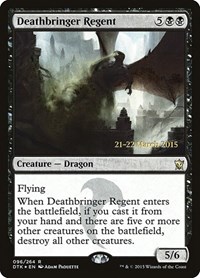 Deathbringer Regent, Prerelease Cards