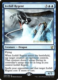 Icefall Regent, Prerelease Cards