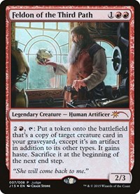 Feldon of the Third Path, Judge Promos