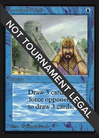 Ancestral Recall (IE), International Edition