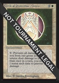 Circle of Protection: Green (IE), International Edition