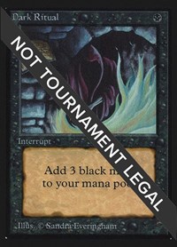 Dark Ritual (IE), International Edition