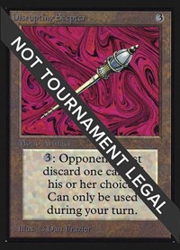 Disrupting Scepter (IE), International Edition