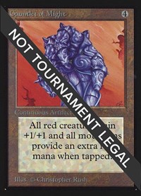 Gauntlet of Might (IE), International Edition
