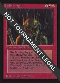 Goblin King (IE), International Edition