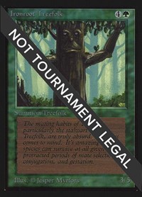 Ironroot Treefolk (IE), International Edition