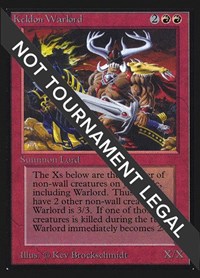 Keldon Warlord (IE), International Edition