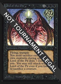Lord of the Pit (IE), International Edition