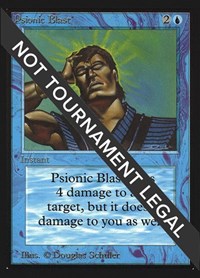Psionic Blast (IE), International Edition