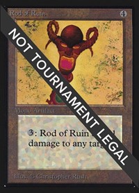 Rod of Ruin (IE), International Edition