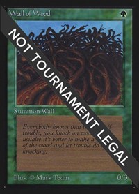 Wall of Wood (IE), International Edition