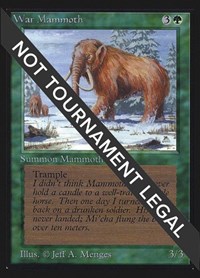 War Mammoth (IE), International Edition