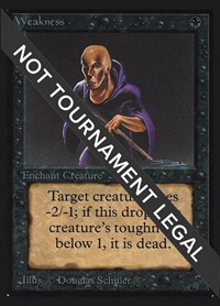 Weakness (IE), International Edition