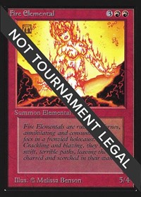 Fire Elemental (CE), Collector's Edition