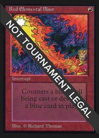 Red Elemental Blast (CE), Collector's Edition