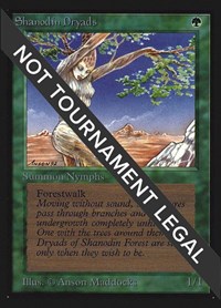 Shanodin Dryads (CE), Collector's Edition