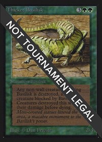 Thicket Basilisk (CE), Collector's Edition