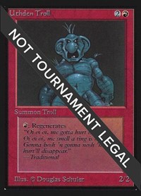 Uthden Troll (CE), Collector's Edition