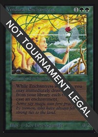 Verduran Enchantress (CE), Collector's Edition