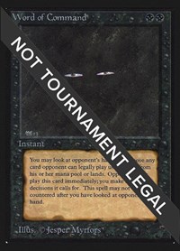 Word of Command (CE), Collector's Edition