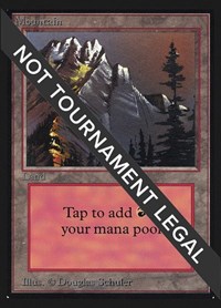 Mountain (A) (CE), Collector's Edition