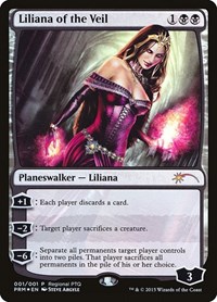 Liliana of the Veil, Pro Tour Promos