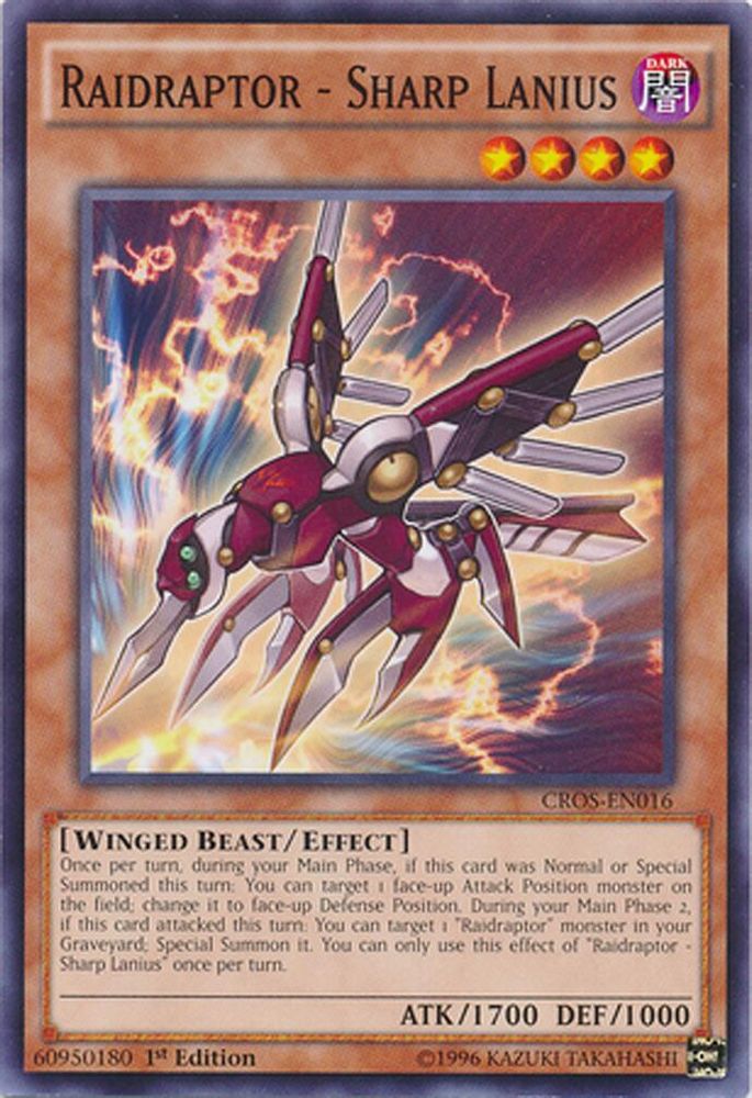 Raidraptor - Sharp Lanius, 1st-edition, front