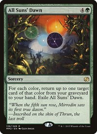 All Suns' Dawn, Modern Masters 2015