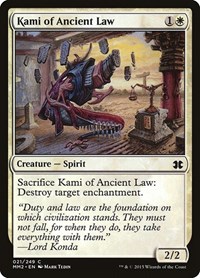 Kami of Ancient Law, Modern Masters 2015