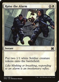 Raise the Alarm, Modern Masters 2015