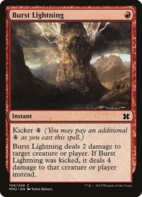Burst Lightning, Modern Masters 2015