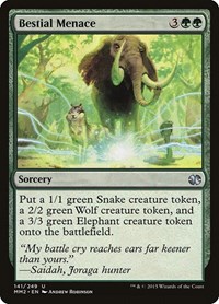 Bestial Menace, Modern Masters 2015