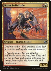 Boros Swiftblade, Modern Masters 2015