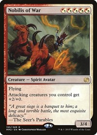 Nobilis of War, Modern Masters 2015